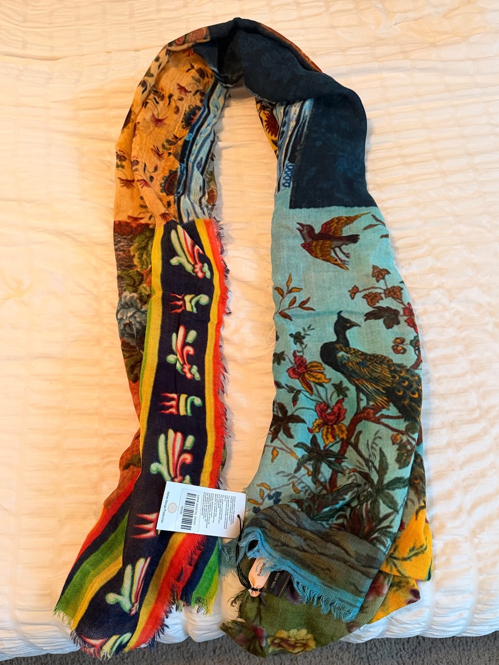 Giardino D’oriente 100%Wool Scarf